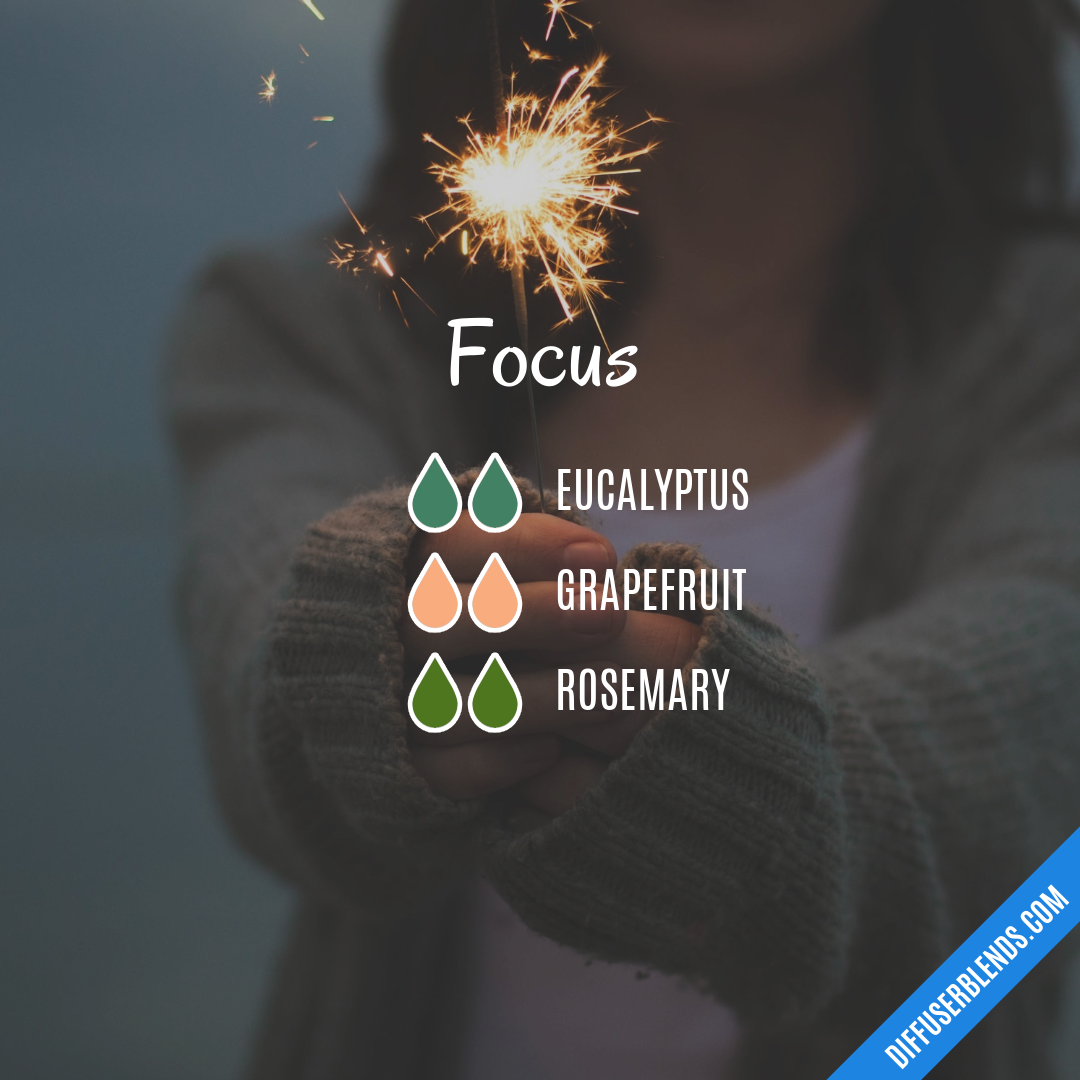 Focus — Essential Oil Diffuser Blend