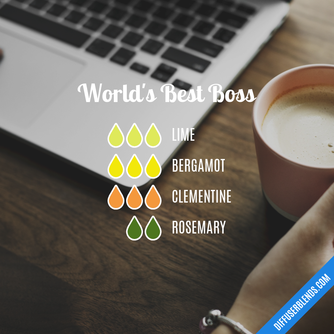 World's Best Boss — Essential Oil Diffuser Blend