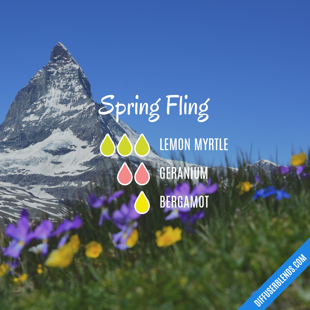 Spring Fling — Essential Oil Diffuser Blend