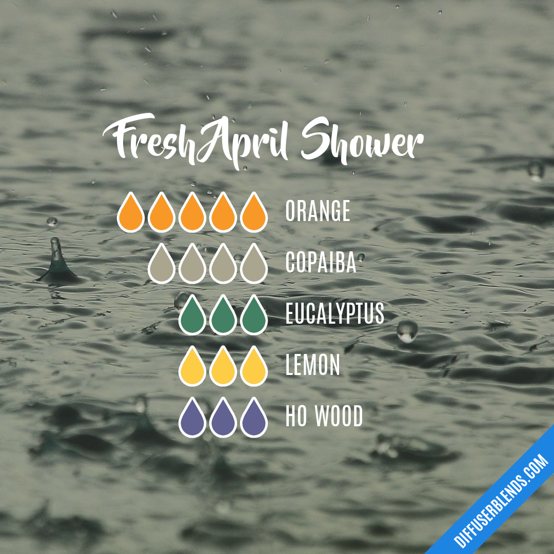 Fresh April Shower — Essential Oil Diffuser Blend