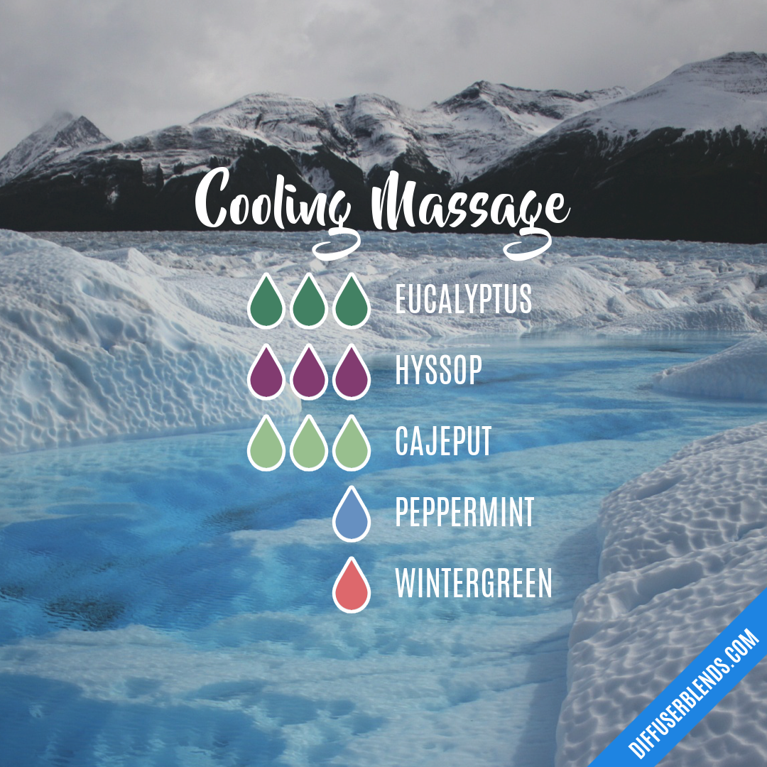 Cooling Massage — Essential Oil Diffuser Blend