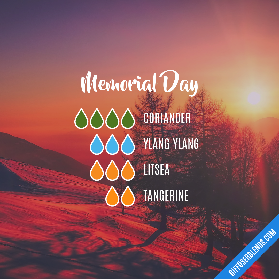 Memorial Day — Essential Oil Diffuser Blend