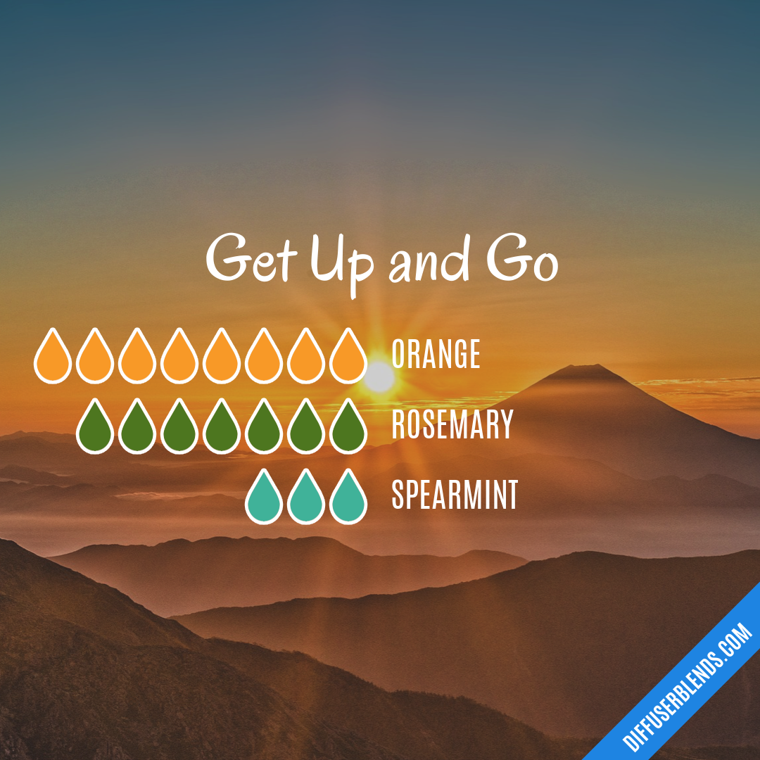 Get Up and Go — Essential Oil Diffuser Blend