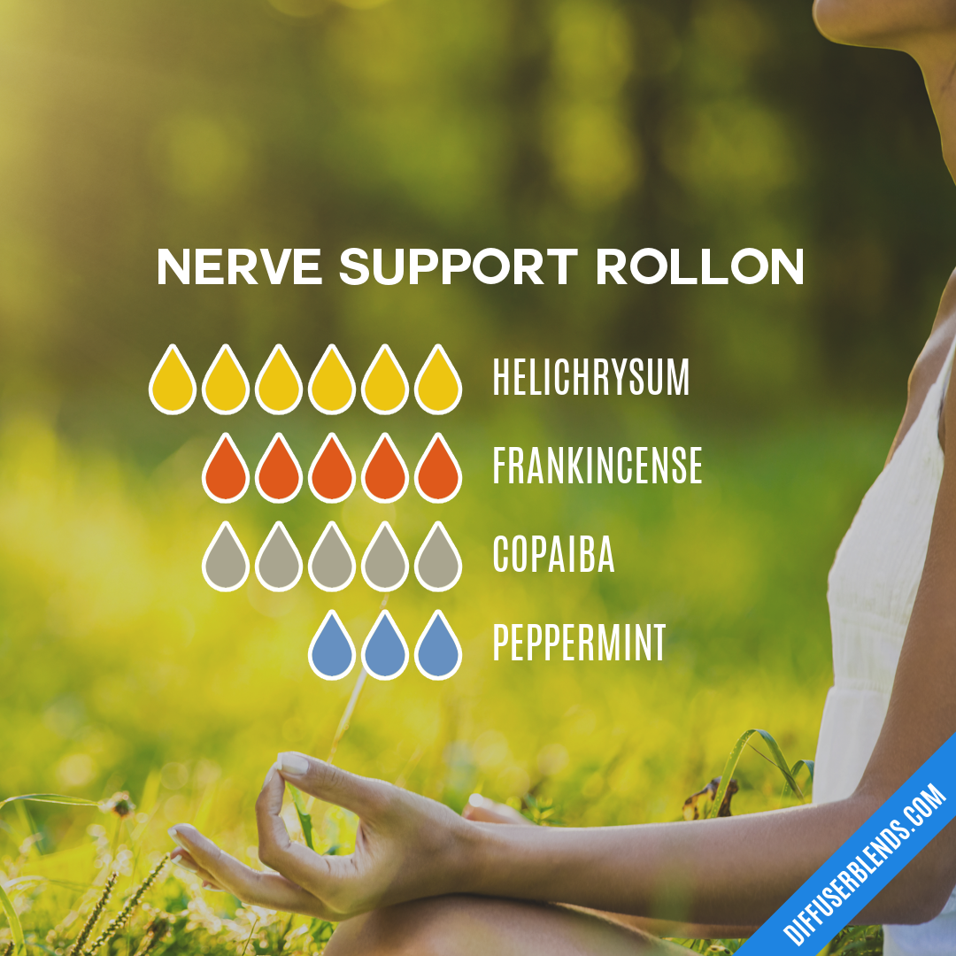 Nerve Support Rollon — Essential Oil Diffuser Blend