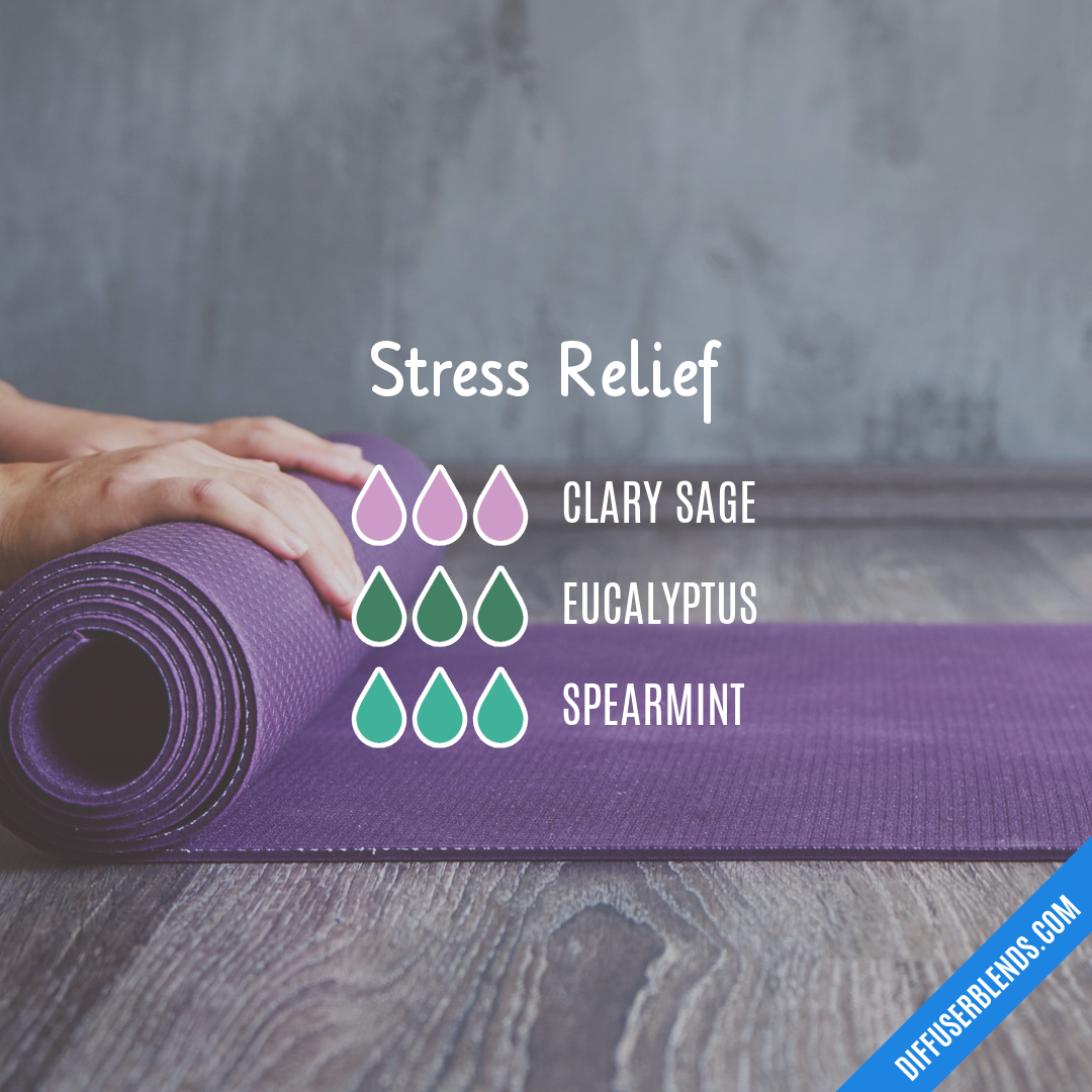 Stress Relief — Essential Oil Diffuser Blend