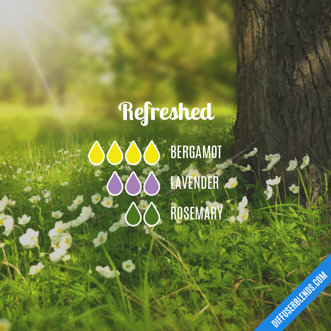 Refreshed — Essential Oil Diffuser Blend