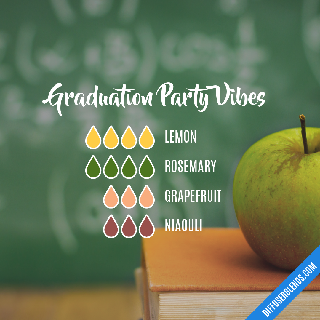 Graduation Party Vibes — Essential Oil Diffuser Blend