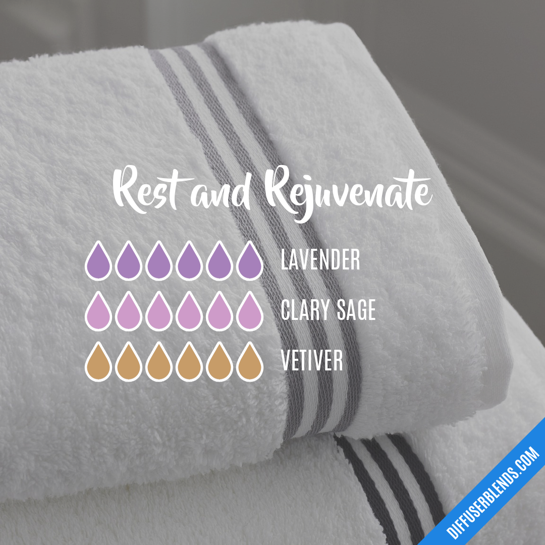 Rest and Rejuvenate — Essential Oil Diffuser Blend