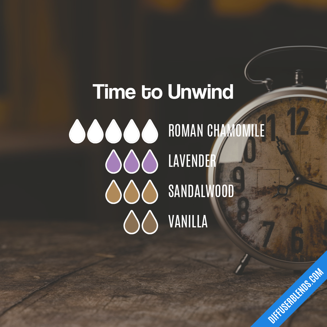 Time to Unwind — Essential Oil Diffuser Blend