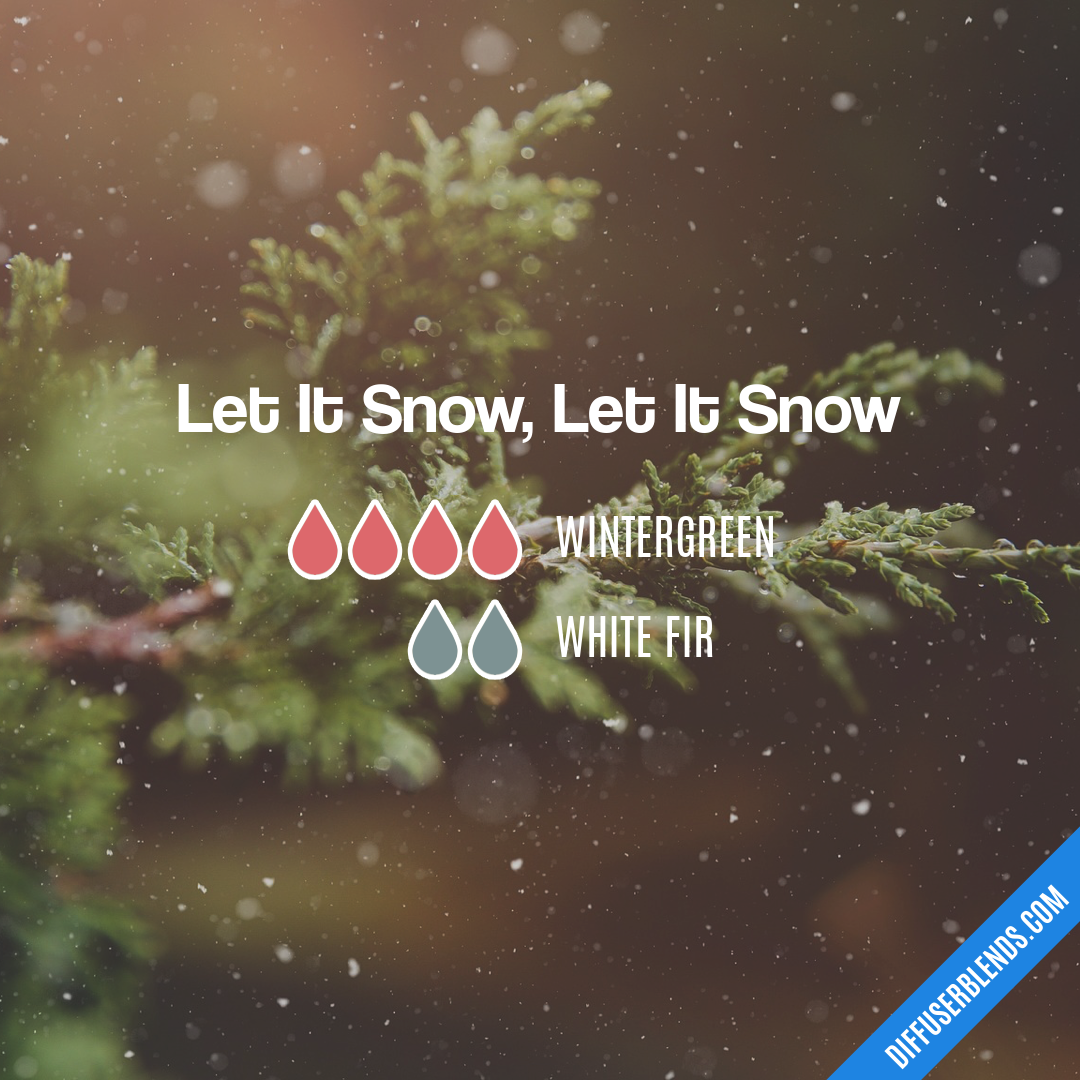 Let It Snow, Let It Snow — Essential Oil Diffuser Blend