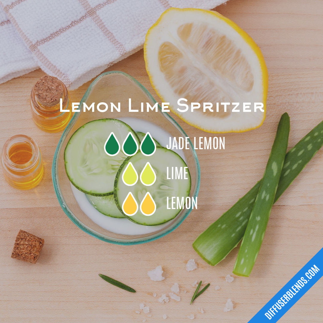 Lemon Lime Spritzer — Essential Oil Diffuser Blend