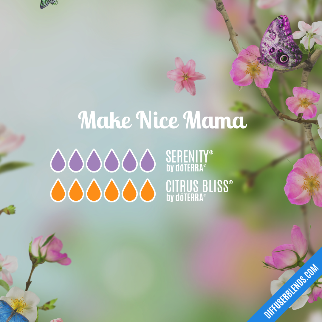 Make Nice Mama — Essential Oil Diffuser Blend