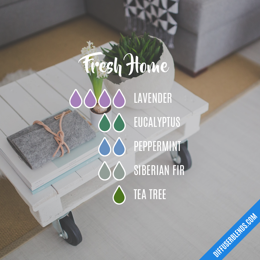 Fresh Home — Essential Oil Diffuser Blend