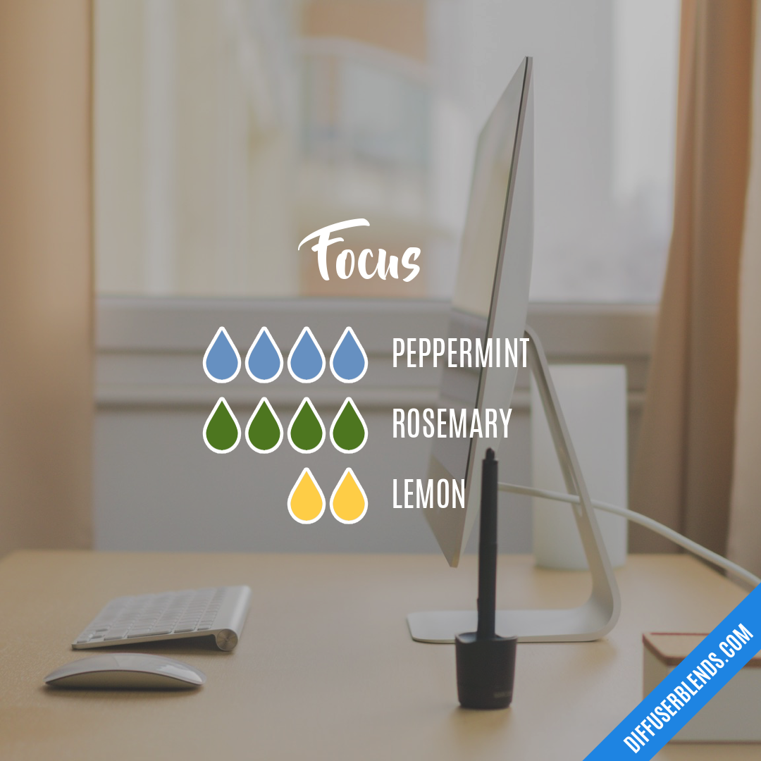 Focus — Essential Oil Diffuser Blend