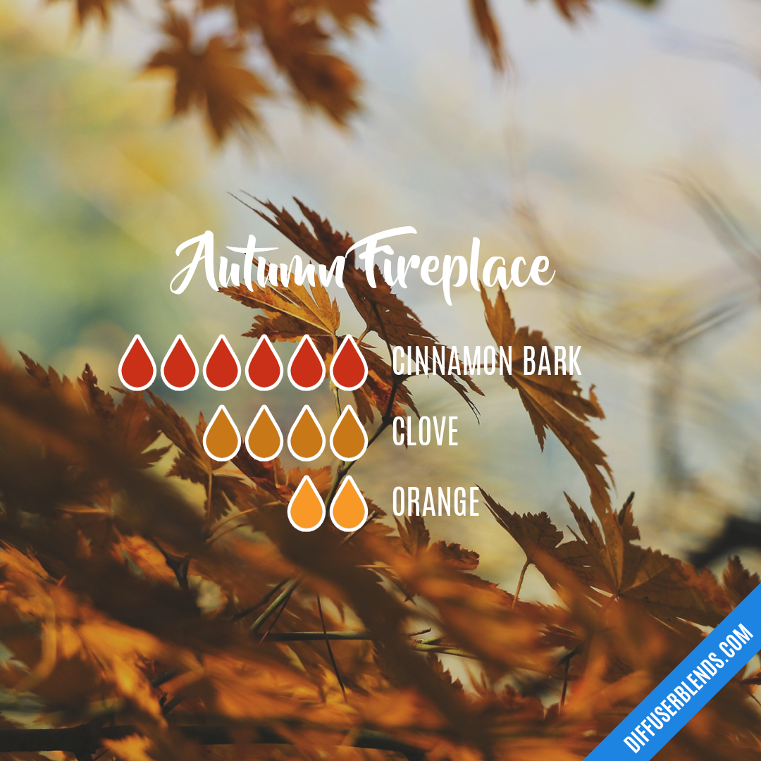 Autumn Fireplace — Essential Oil Diffuser Blend