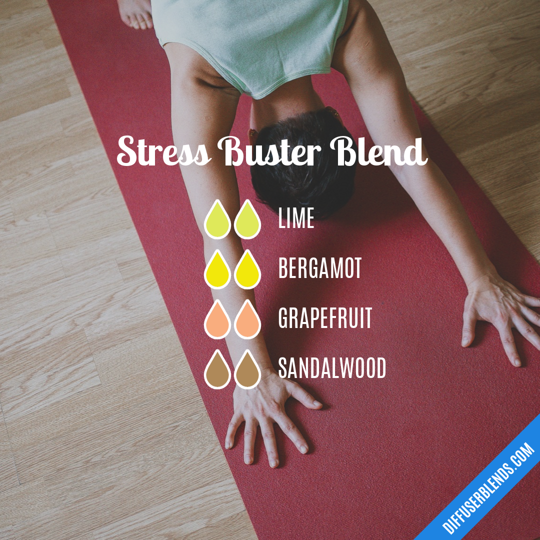 Stress Buster Blend — Essential Oil Diffuser Blend