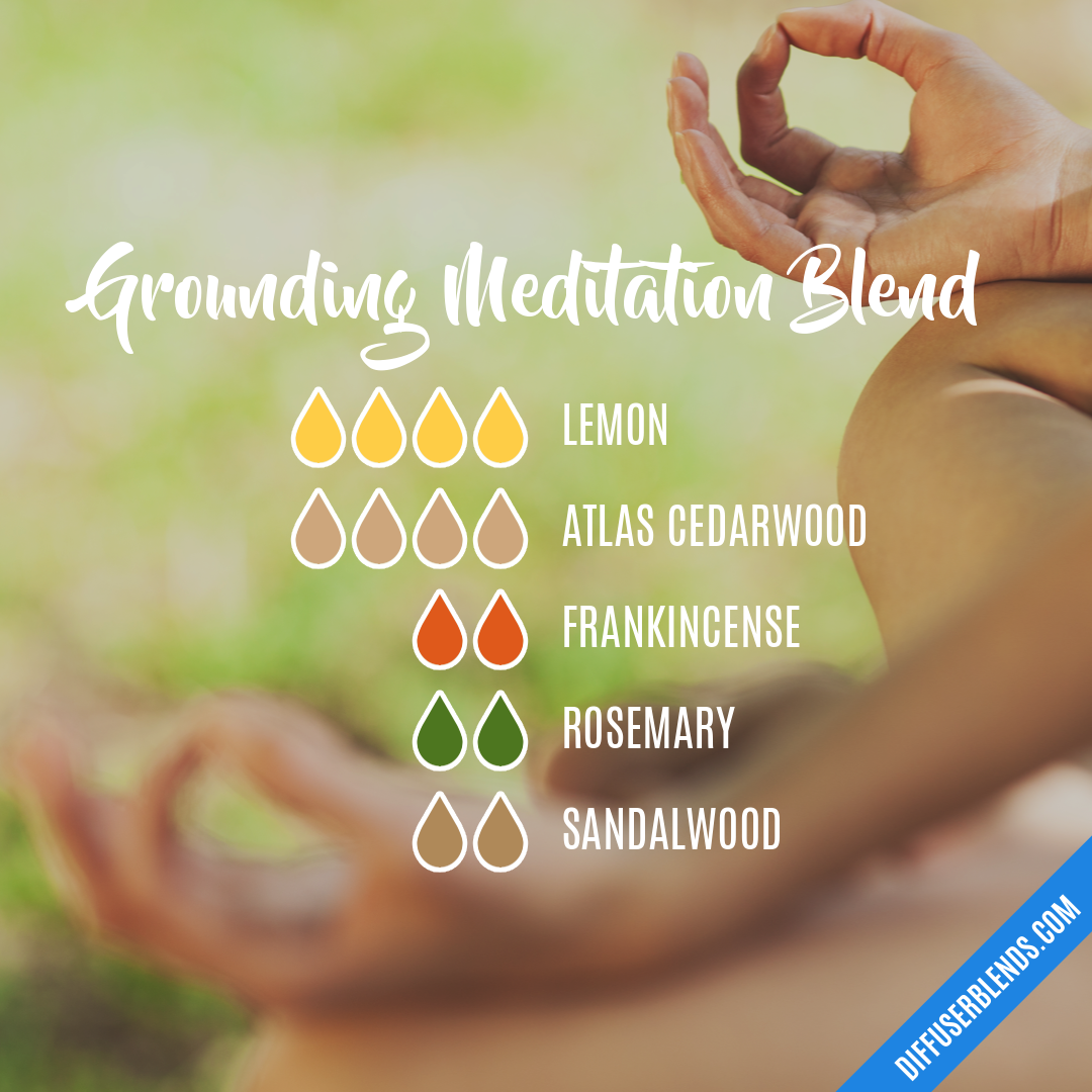 Grounding Meditation Blend — Essential Oil Diffuser Blend