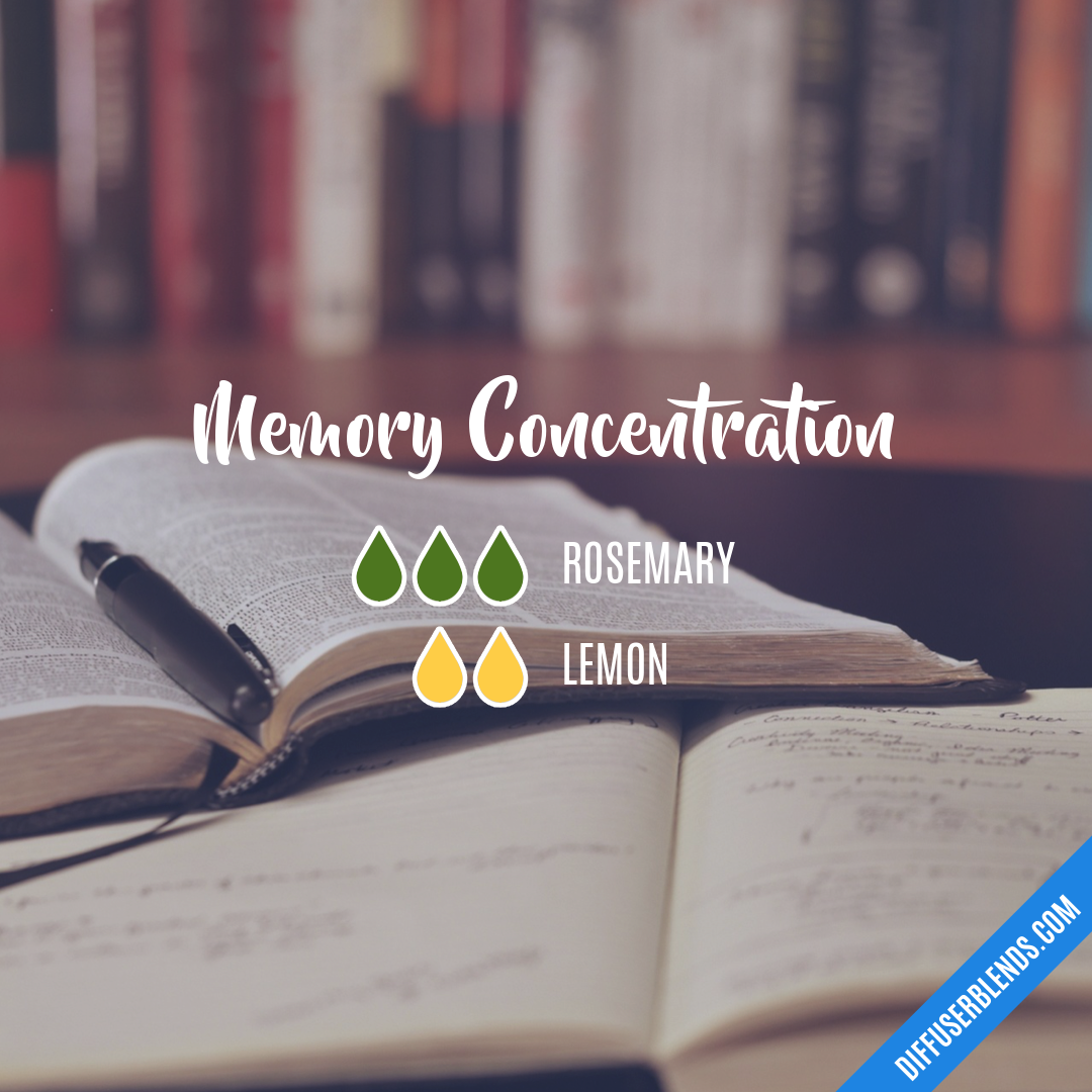 Memory Concentration — Essential Oil Diffuser Blend