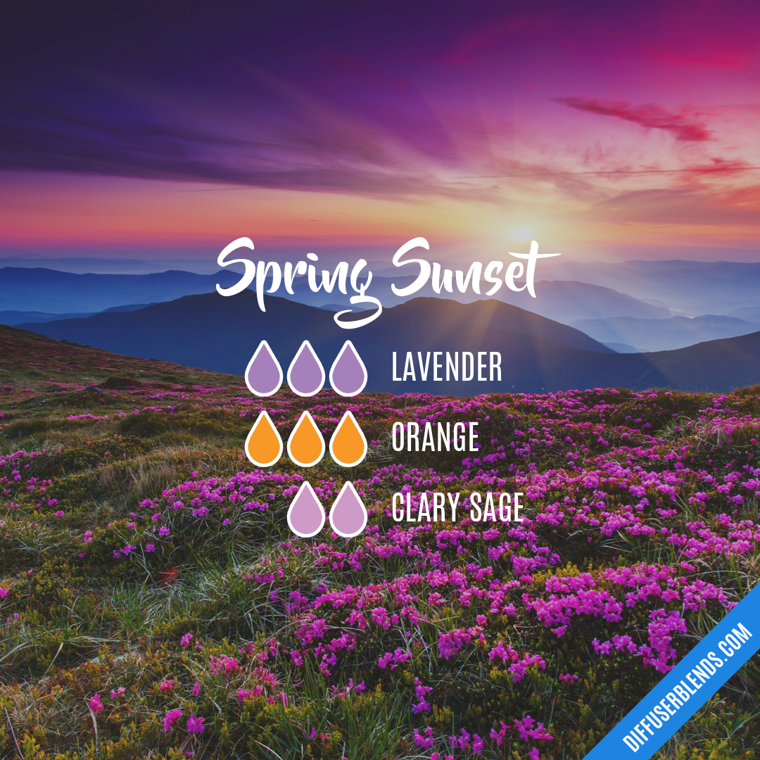 Spring Sunset — Essential Oil Diffuser Blend