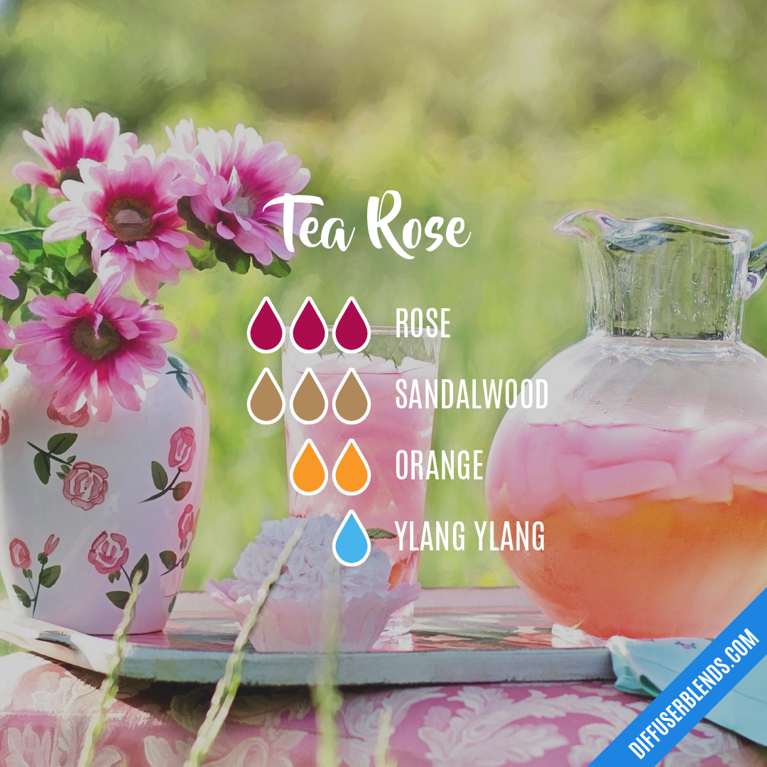 Tea Rose — Essential Oil Diffuser Blend