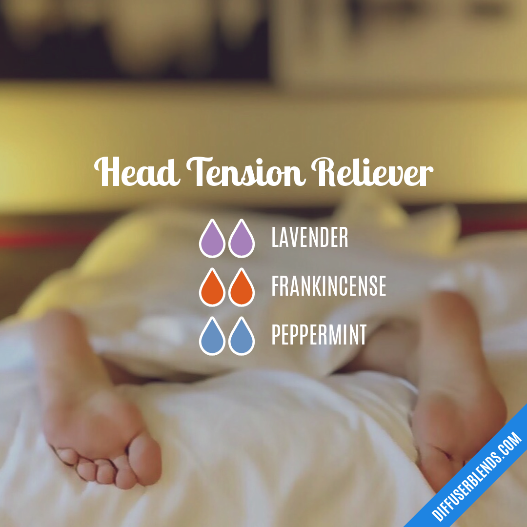 Head Tension Reliever — Essential Oil Diffuser Blend