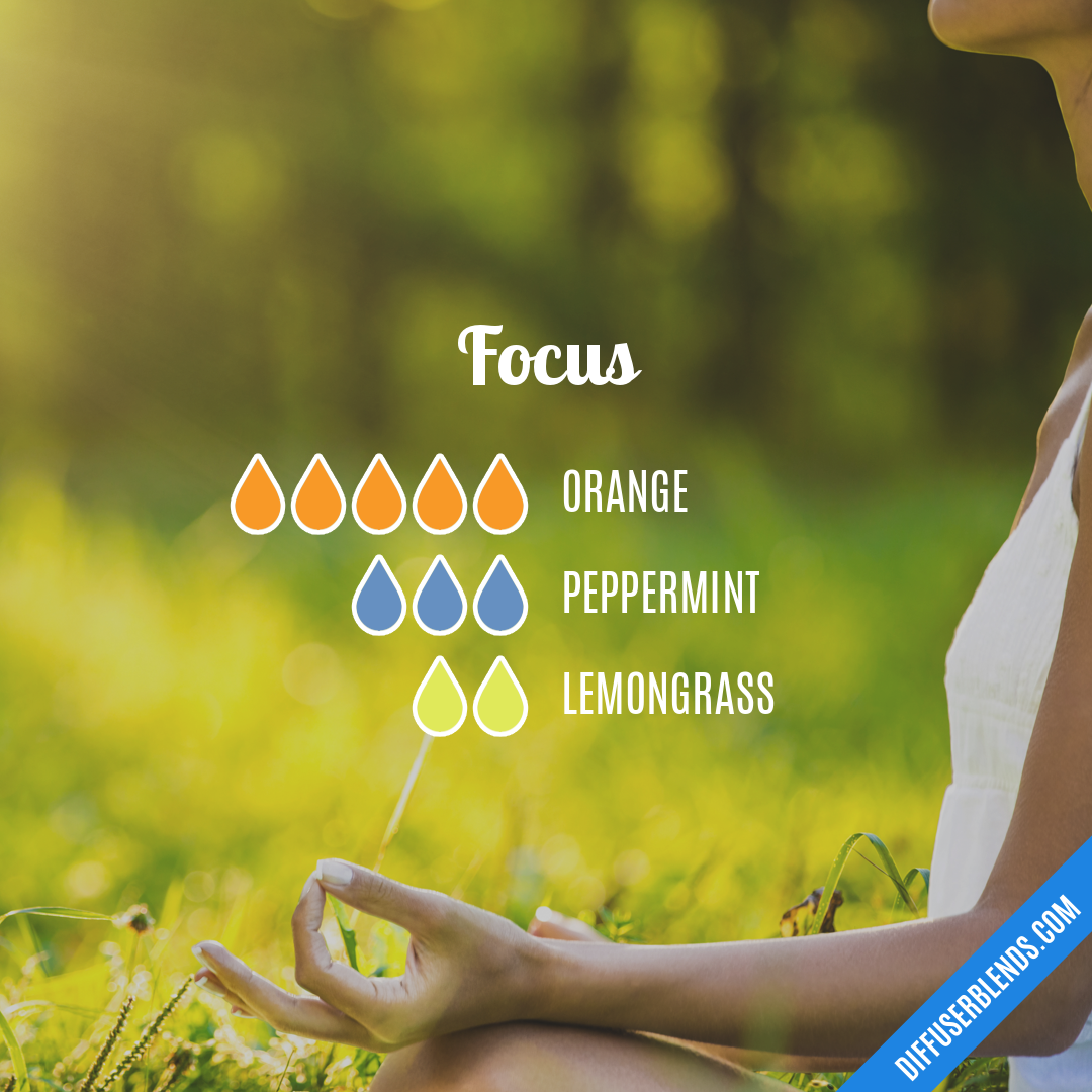 Focus — Essential Oil Diffuser Blend