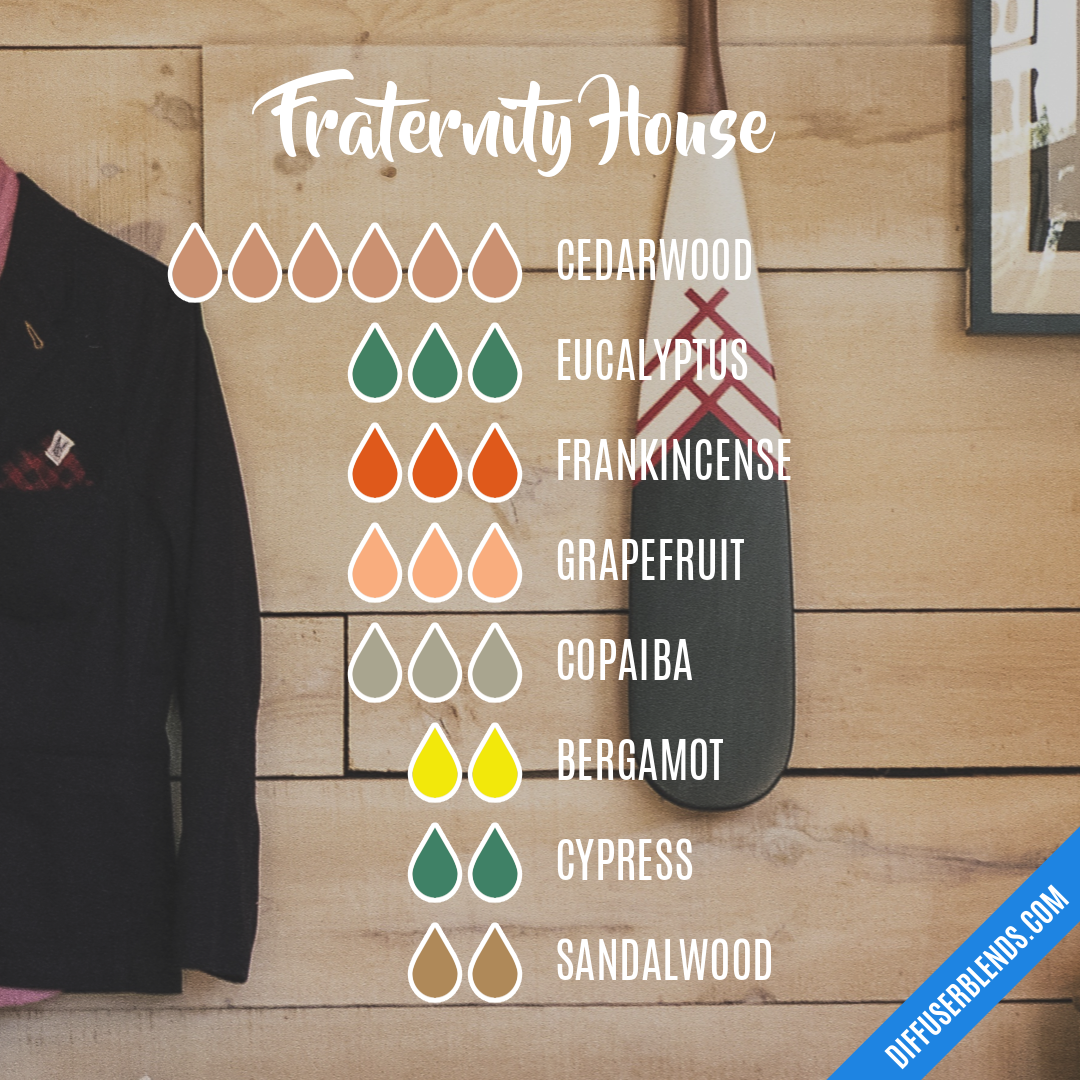 Fraternity House — Essential Oil Diffuser Blend