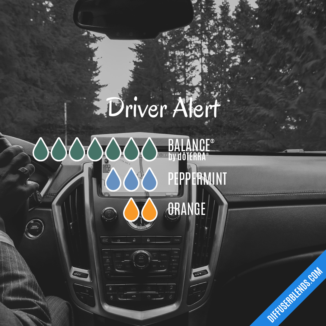 Driver Alert — Essential Oil Diffuser Blend