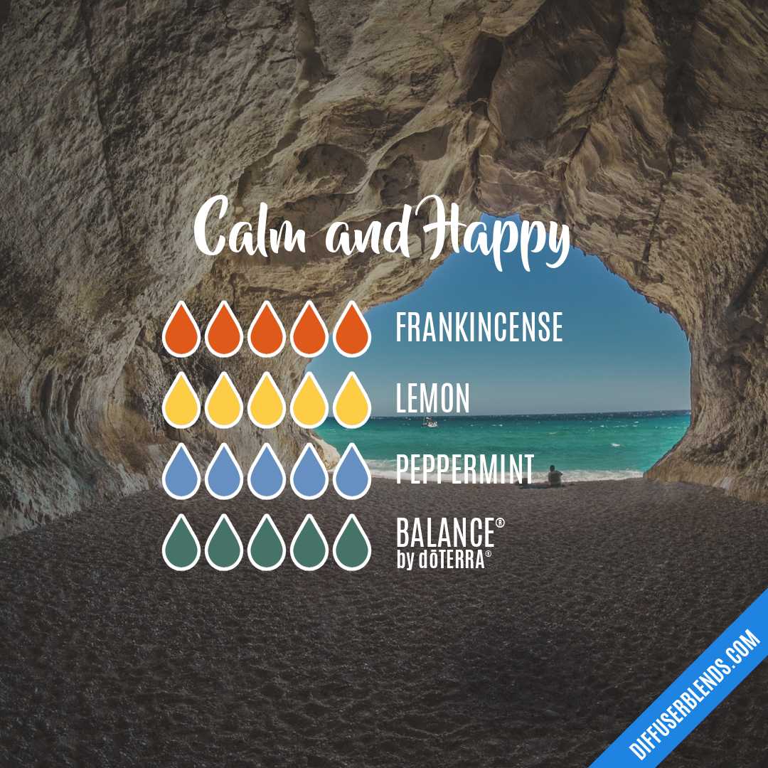 Calm and Happy — Essential Oil Diffuser Blend