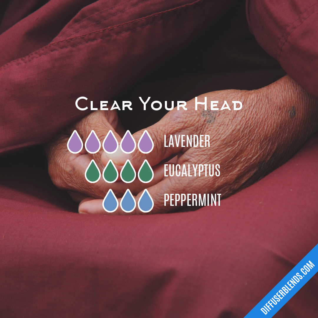 Clear Your Head — Essential Oil Diffuser Blend