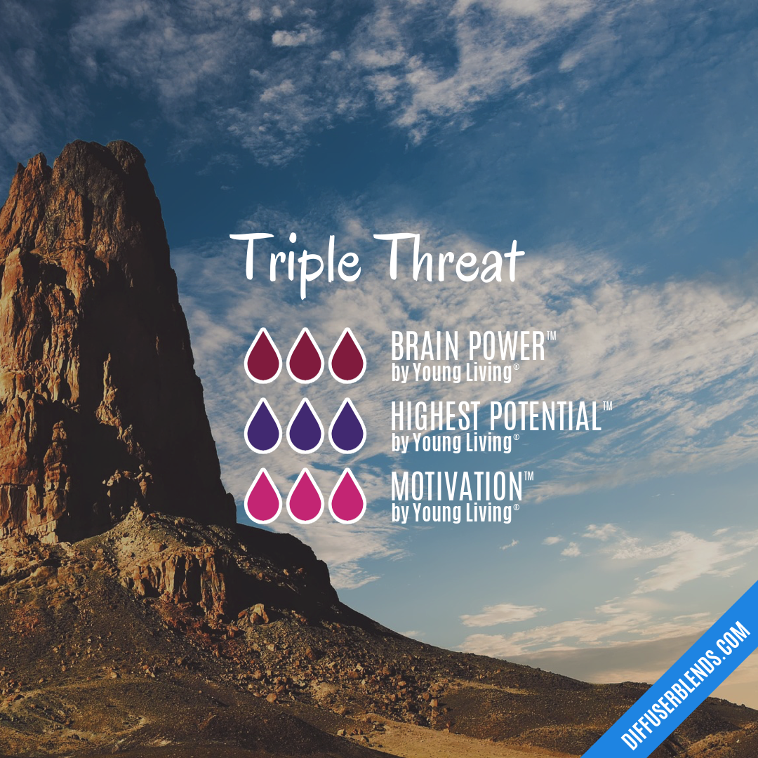 Triple Threat — Essential Oil Diffuser Blend