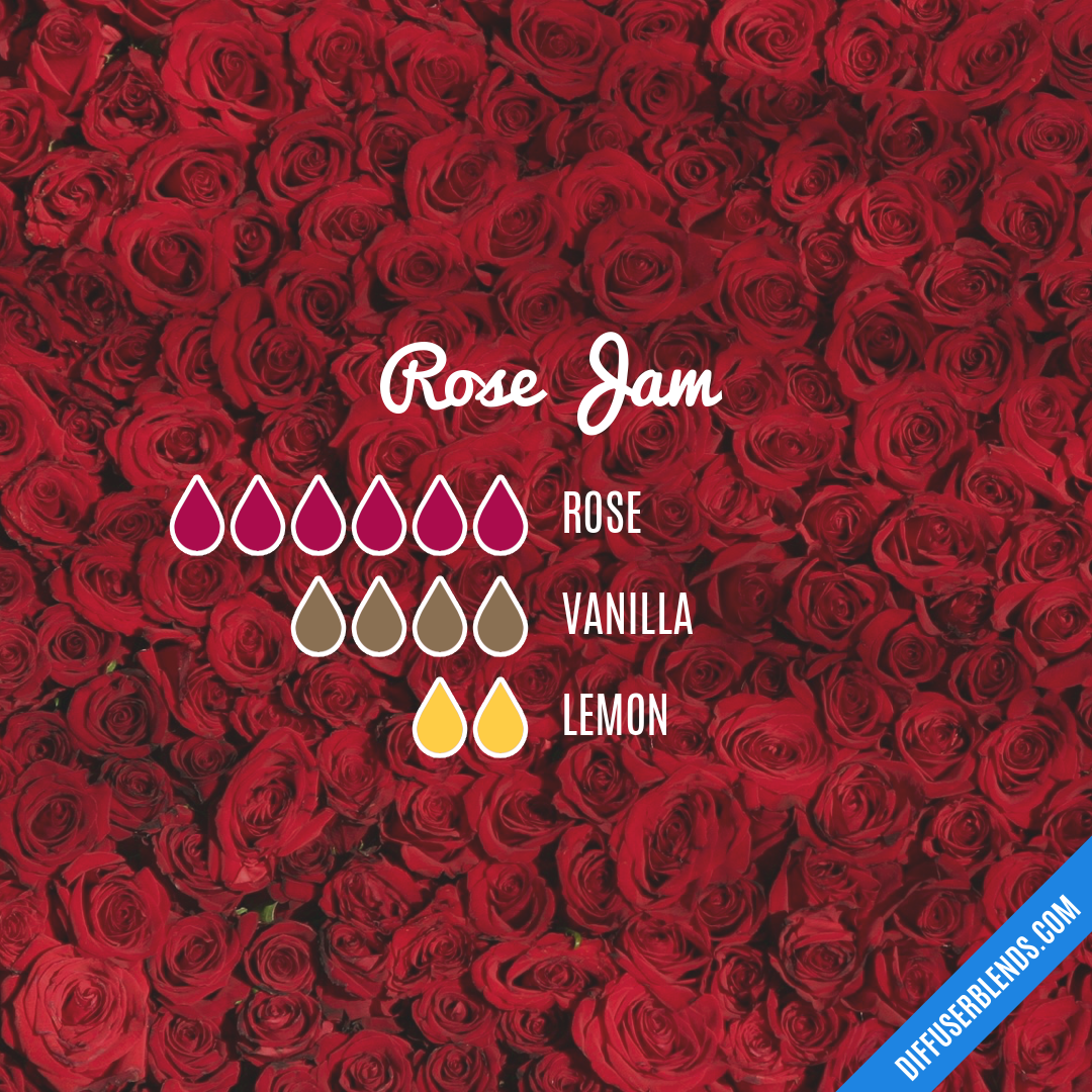 Rose Jam — Essential Oil Diffuser Blend