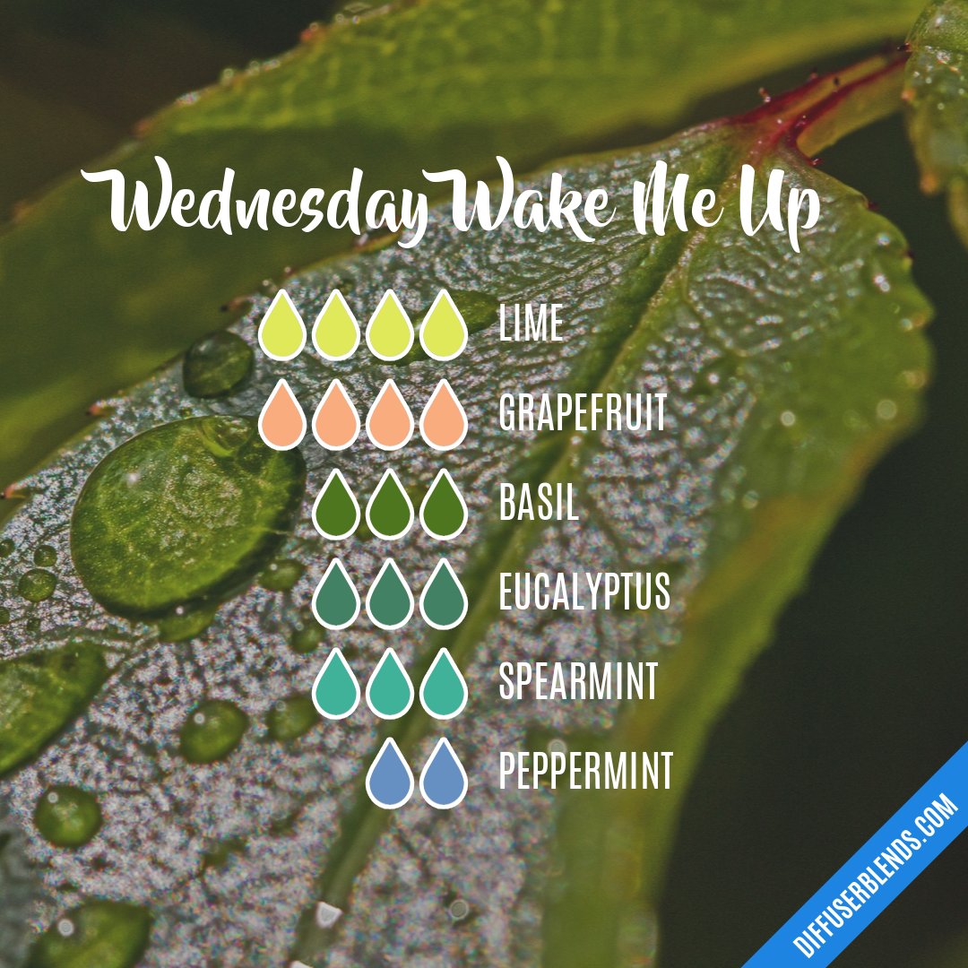 Wednesday Wake Me Up — Essential Oil Diffuser Blend