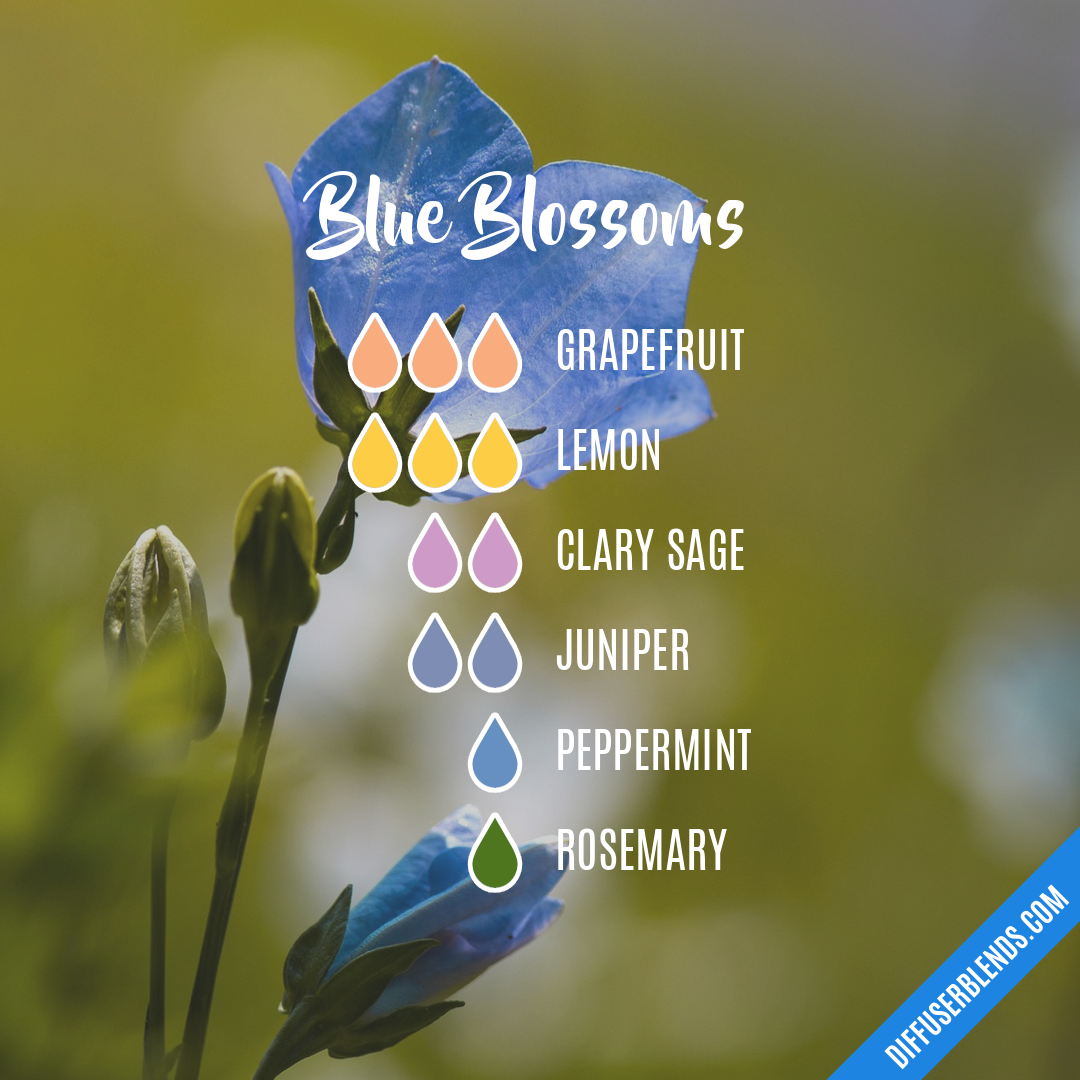 Blue Blossoms — Essential Oil Diffuser Blend