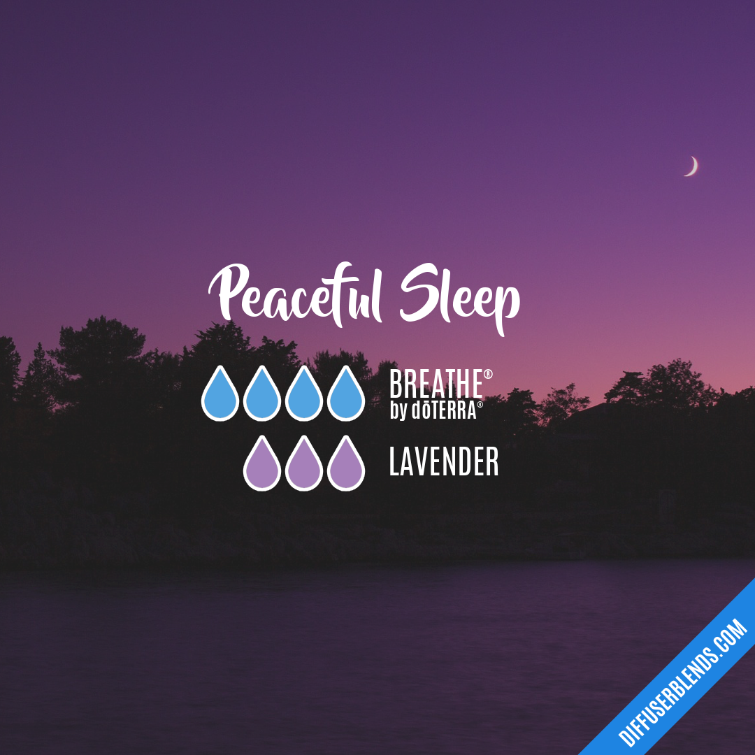 Peaceful Sleep — Essential Oil Diffuser Blend