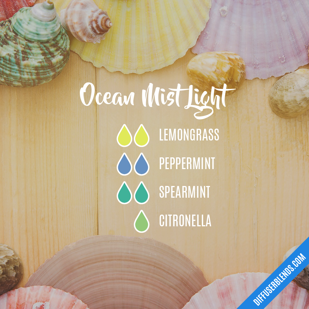 Ocean Mist Light — Essential Oil Diffuser Blend