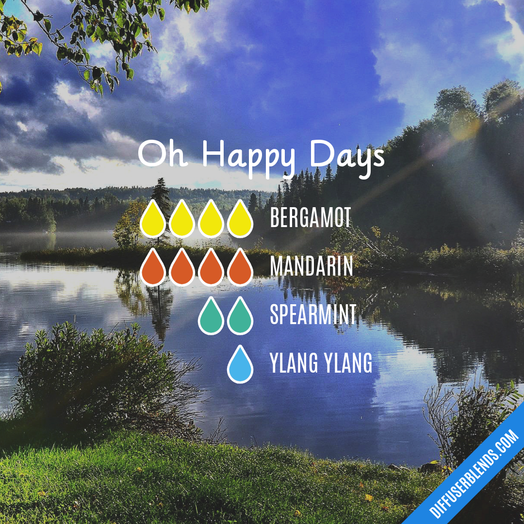 Oh Happy Days — Essential Oil Diffuser Blend