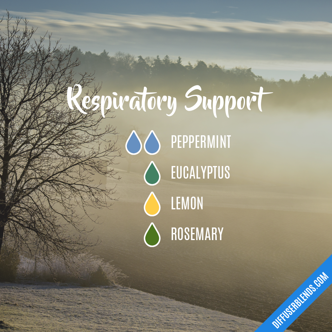 Respiratory Support — Essential Oil Diffuser Blend