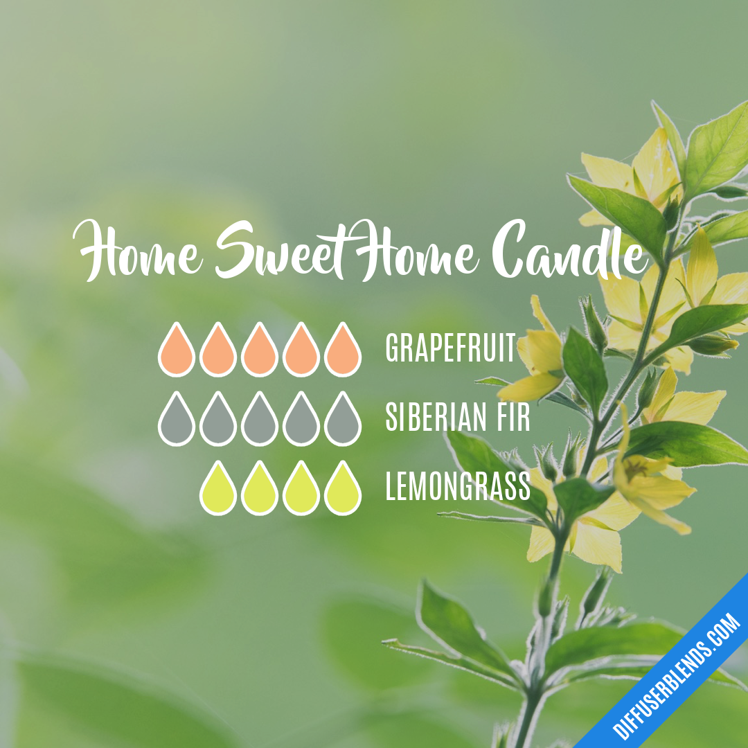 Home Sweet Home Candle — Essential Oil Diffuser Blend