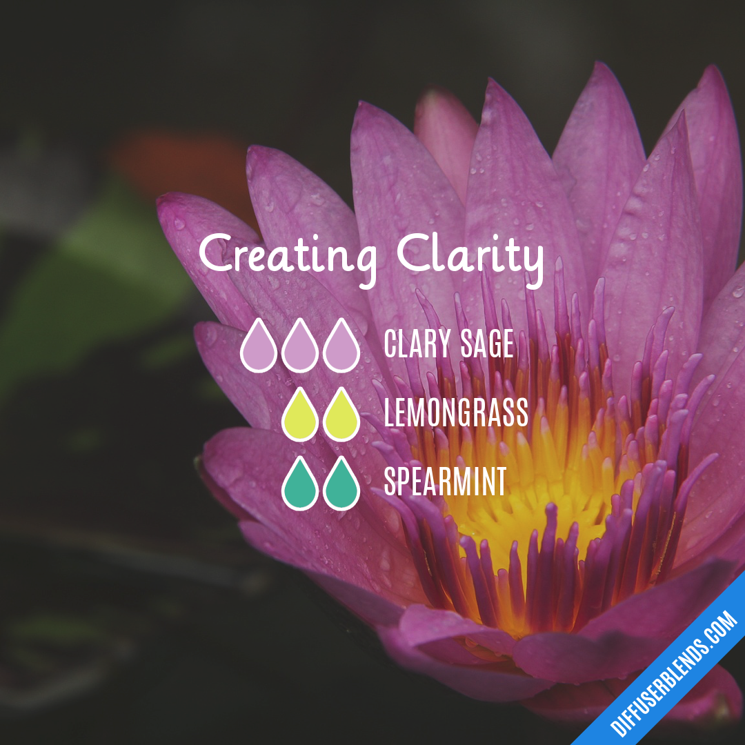 Creating Clarity — Essential Oil Diffuser Blend