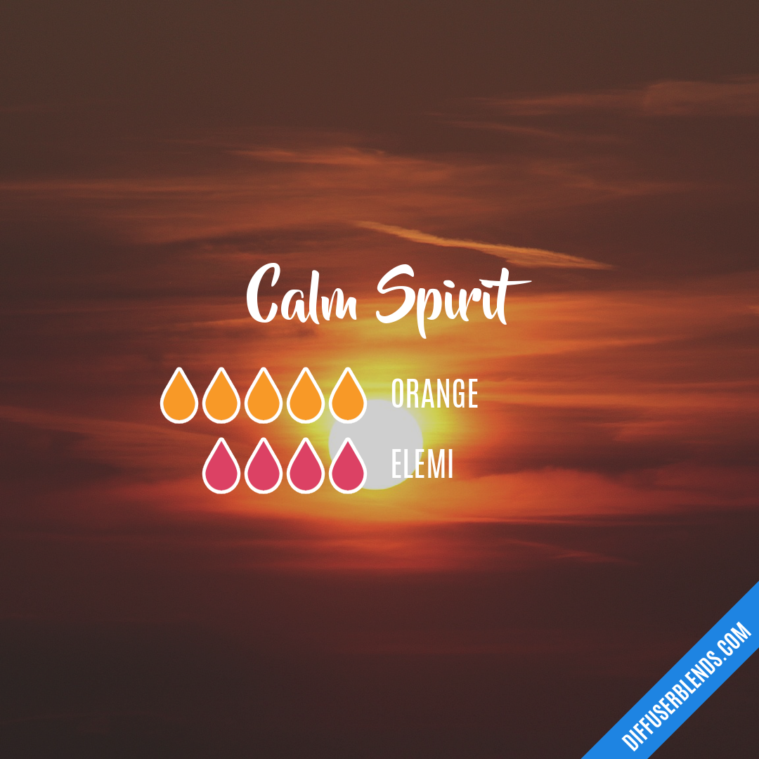 Calm Spirit — Essential Oil Diffuser Blend