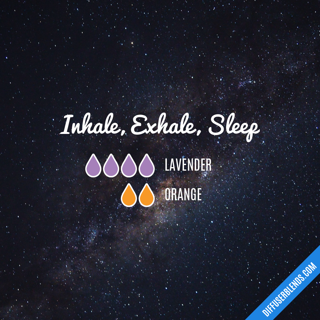 Inhale, Exhale, Sleep — Essential Oil Diffuser Blend