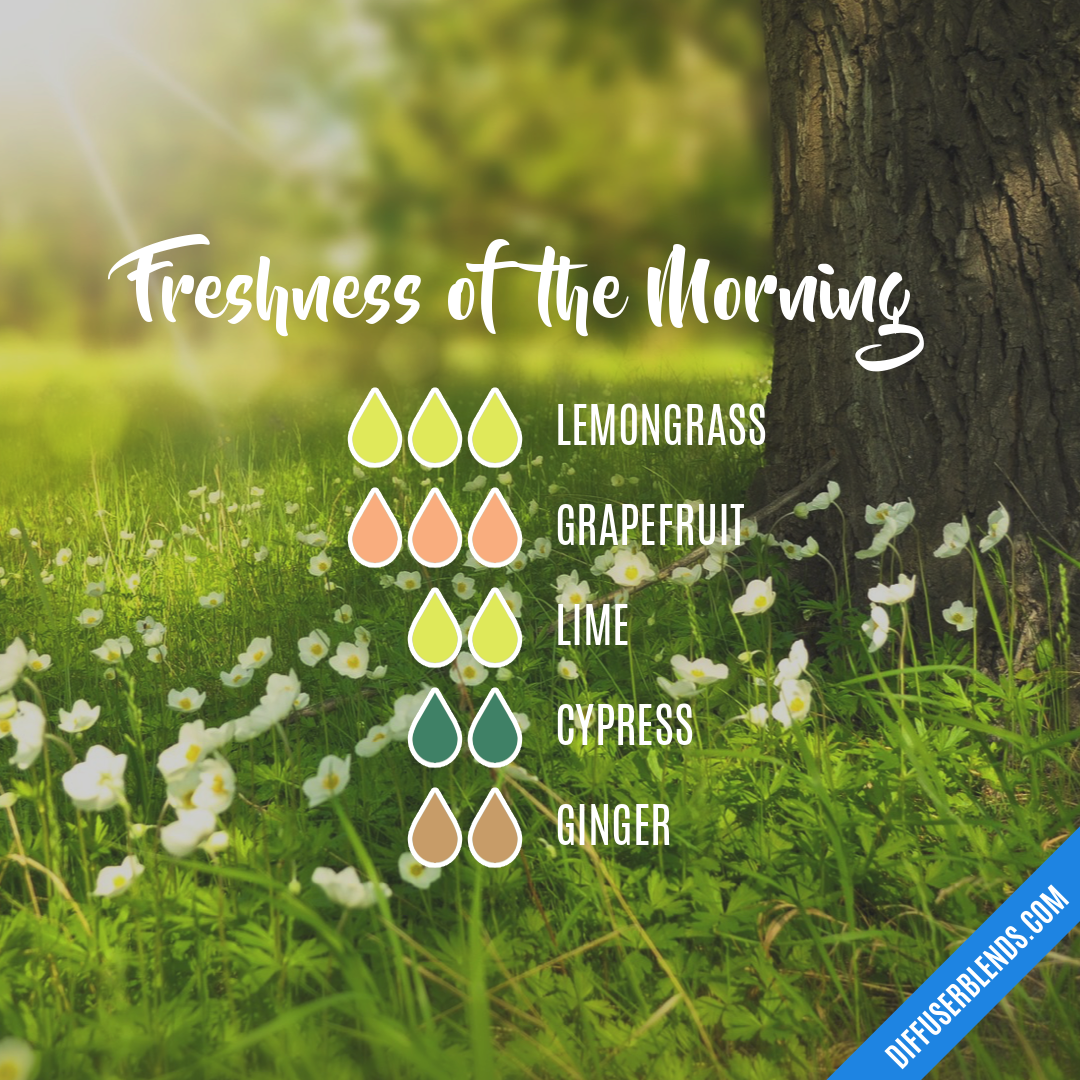 Freshness of the Morning — Essential Oil Diffuser Blend