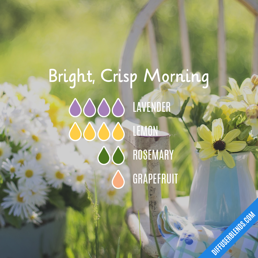 Bright, Crisp Morning — Essential Oil Diffuser Blend