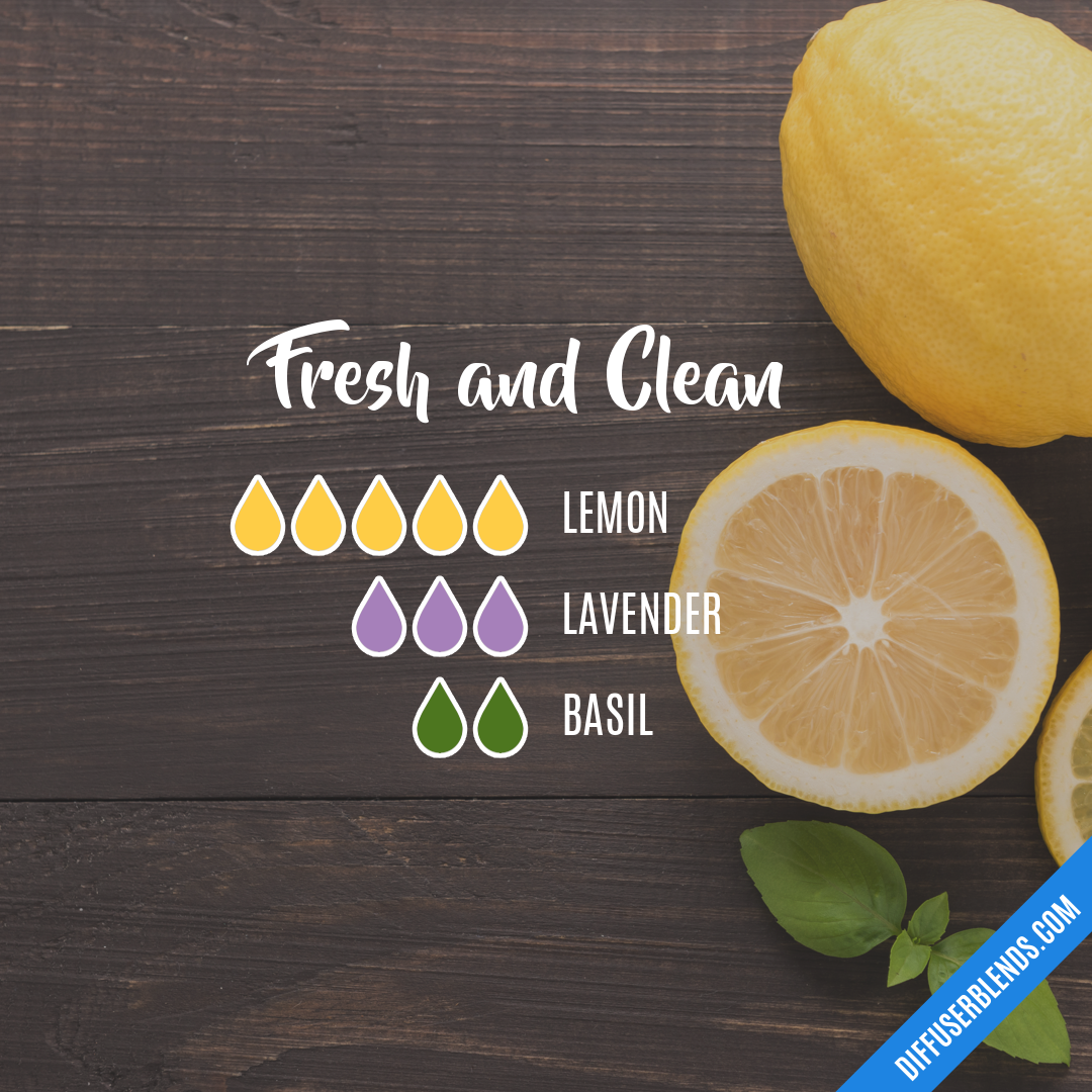 Fresh and Clean — Essential Oil Diffuser Blend