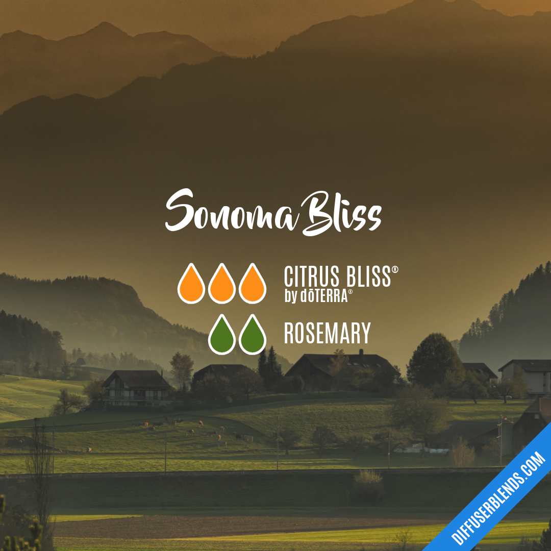 Sonoma Bliss — Essential Oil Diffuser Blend