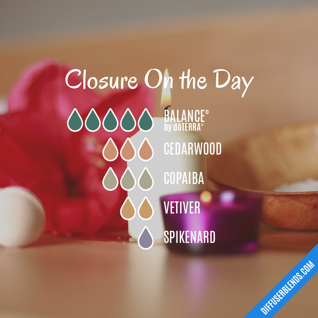 Closure On the Day — Essential Oil Diffuser Blend