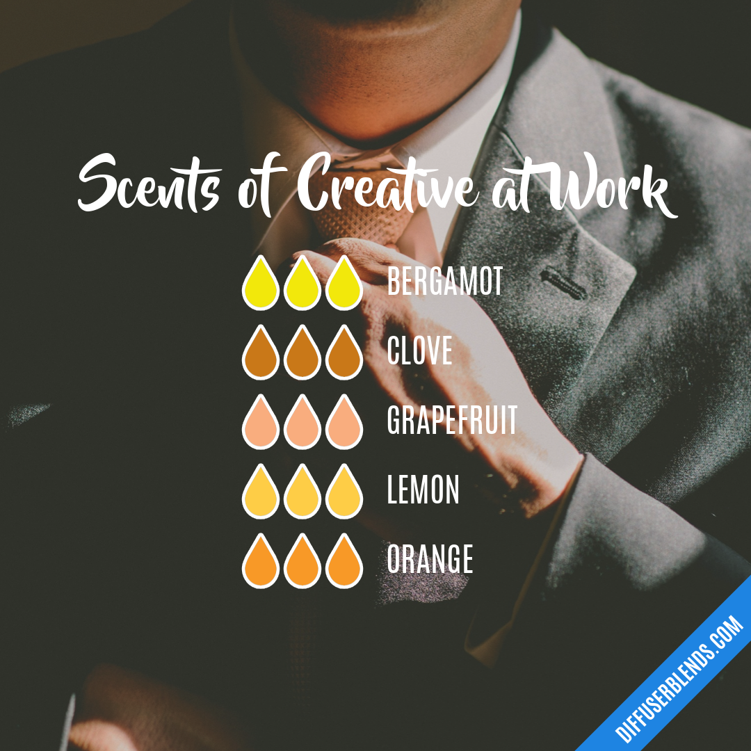 Scents of Creative at Work — Essential Oil Diffuser Blend