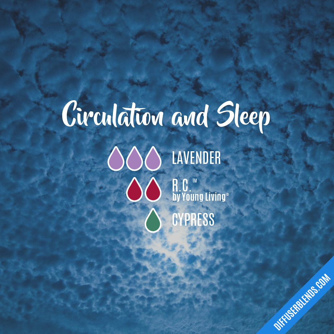 Circulation and Sleep | DiffuserBlends.com