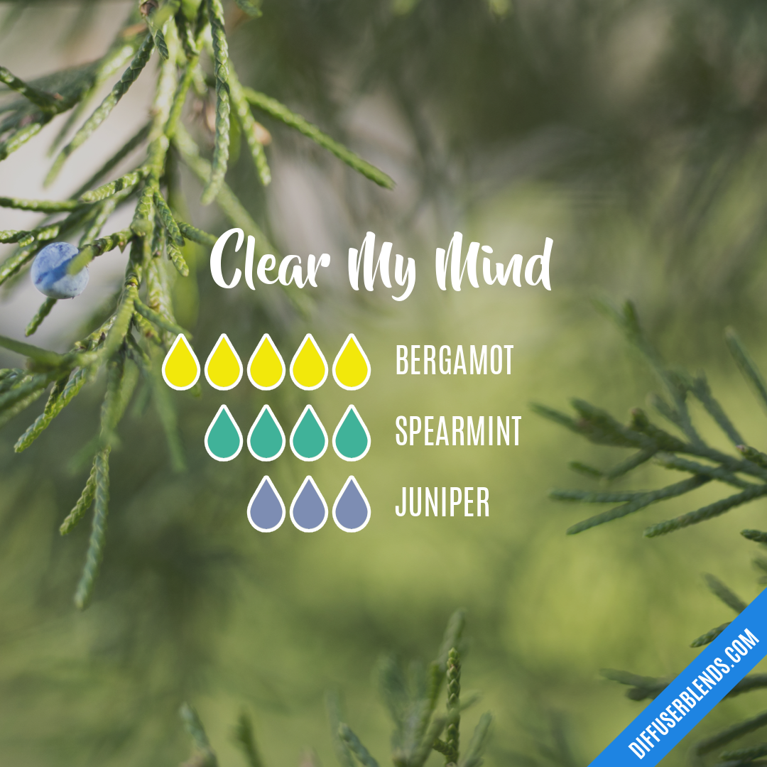 Clear My Mind — Essential Oil Diffuser Blend